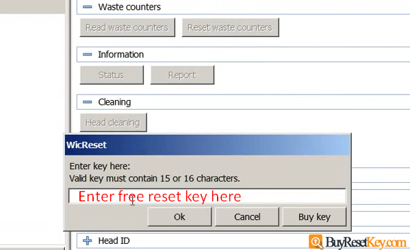 wic reset key code